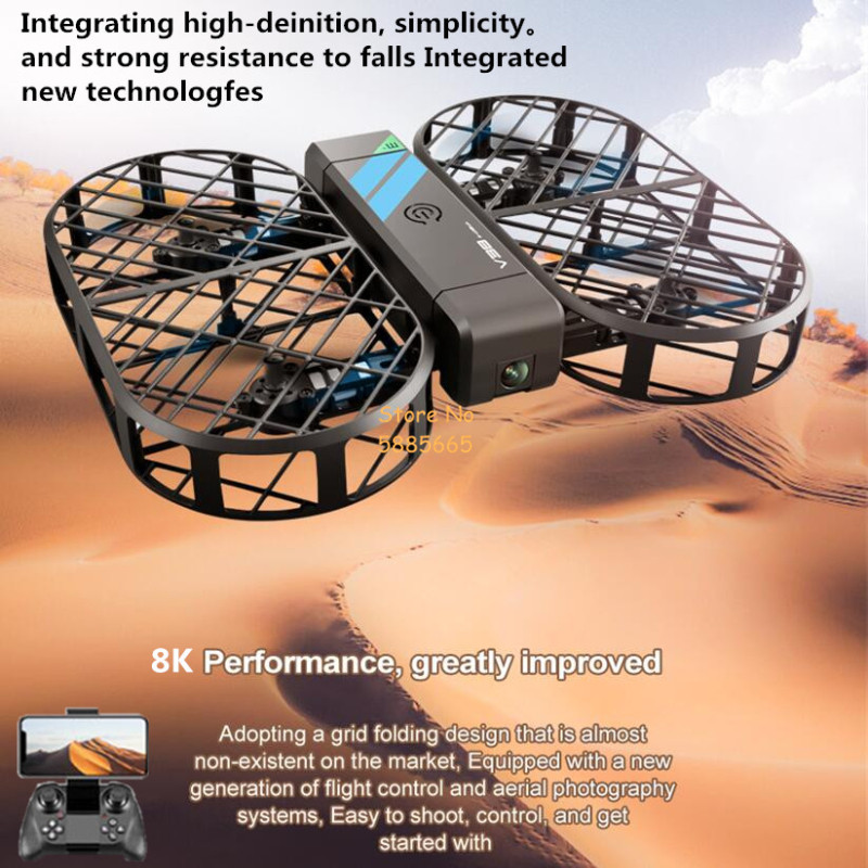 Drone Controller Screen - Telecamera HD 8K 360 ° Protezione