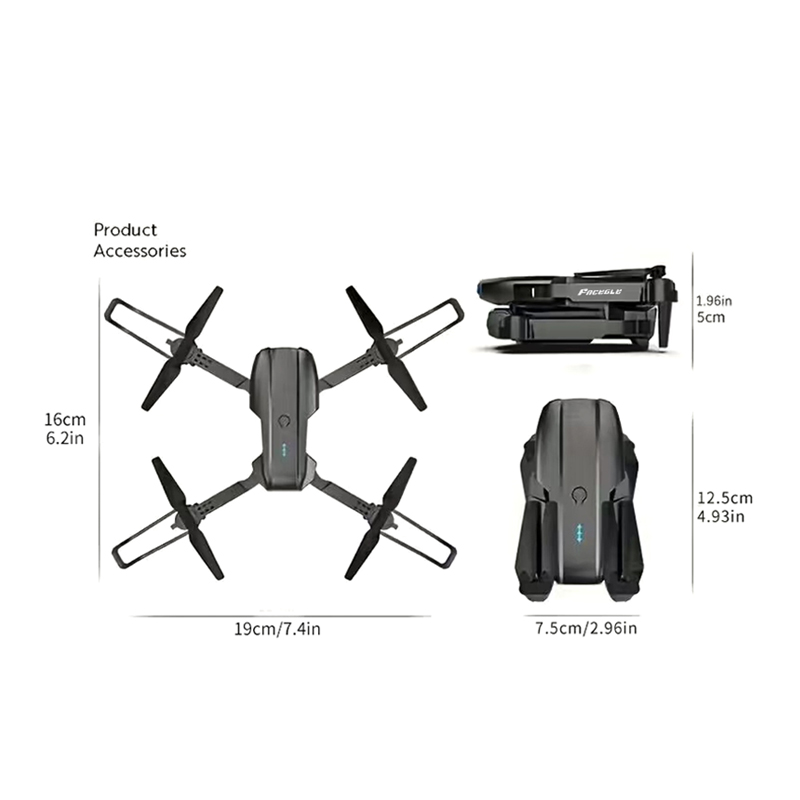 Drone RC FACEGLE UAV E99 Nova, - Drone Controller Screen recensione e prezzo